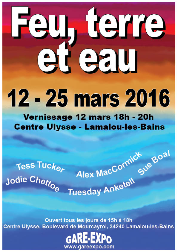 EXPOSITION "TERRE, FEU ET EAU" à Lamalou-les-Bains