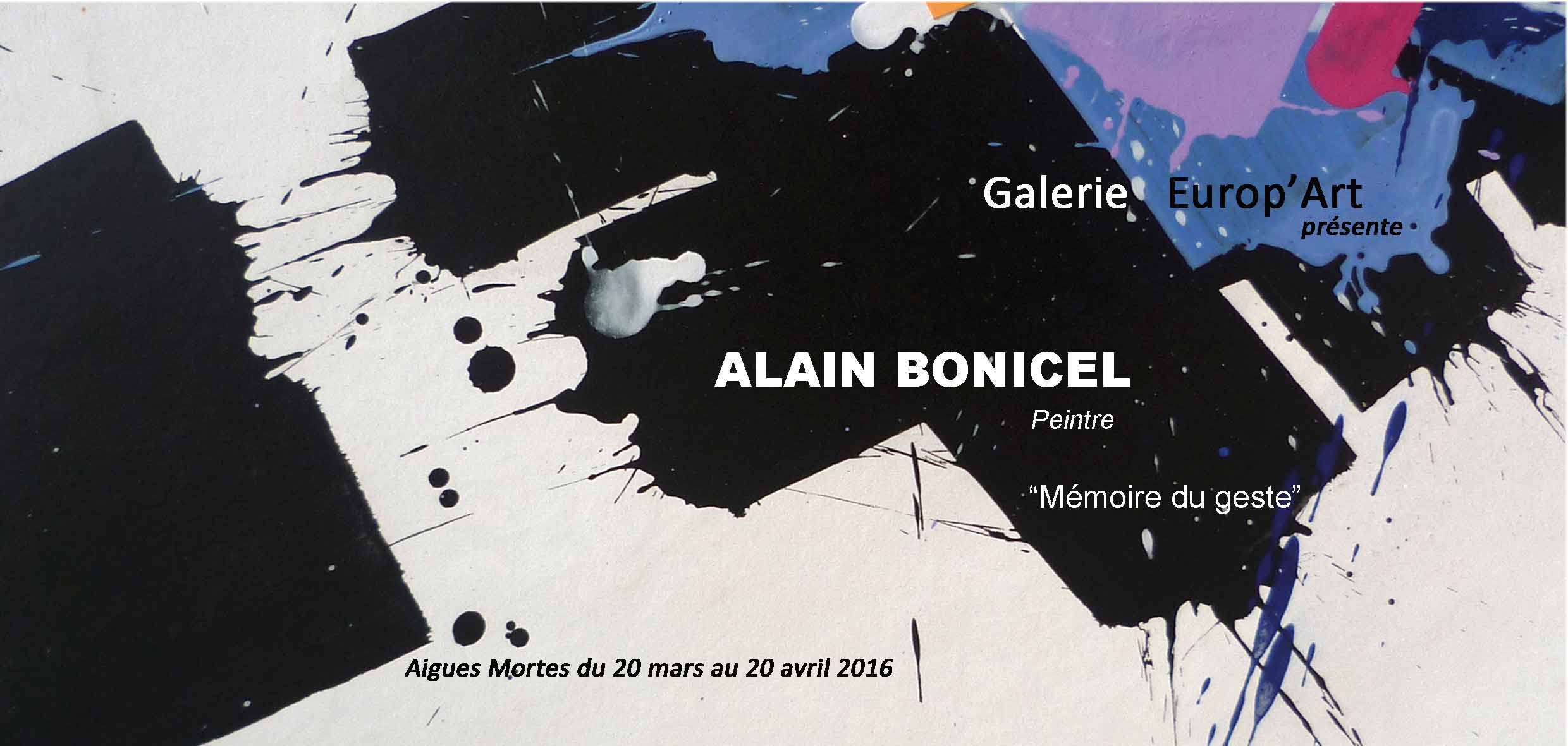 Alain Bonicel expose à Aigues Morte