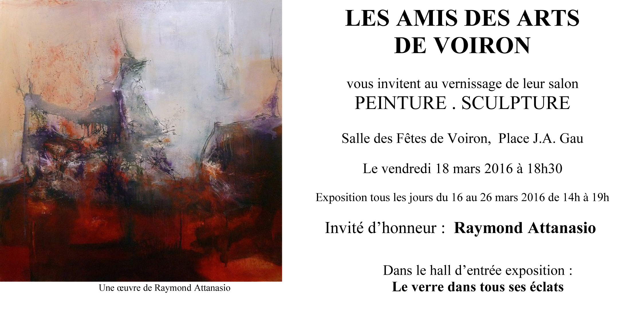 45° salon des amis des Arts de Voiron