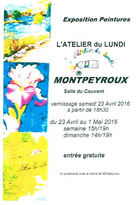 L'Atelier du Lundi expose à Montpeyroux