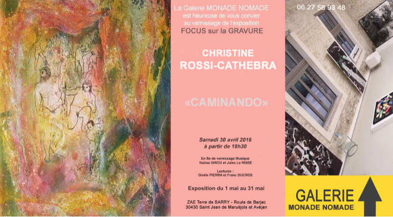 Christine Rossi-Cathébra expose à Saint-Jean-de-Vedas