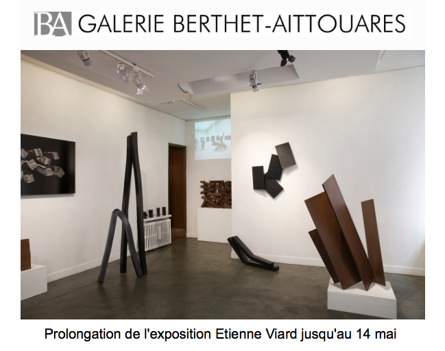 Prolongation de l'exposition Etienne Viard - Paris