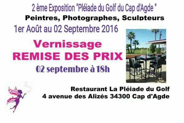 2ème exposition "Pléiade du golf du Cap-d'Agde"