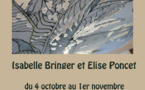 Exposition au jardin Médiéval d'Uzès : Isabelle BRINGER et Elise PONCET