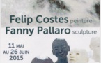 Felip Costes &amp; Fanny Pallaro exposent à Montagnac