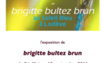 Exposition de Brigitte Bultez - Brun au " Soleil Bleu " à Lodève