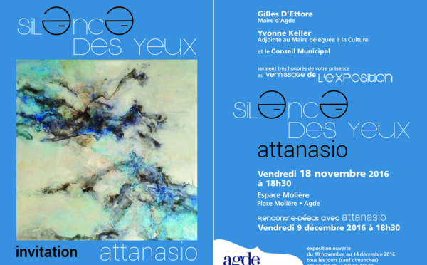 Exposition à Agde de Raymond ATTANASIO