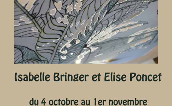 Exposition au jardin Médiéval d'Uzès : Isabelle BRINGER et Elise PONCET