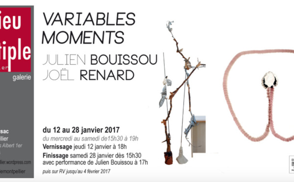 Expo Julien Bouissou + Joël Renard au 2L2M - Montpellier