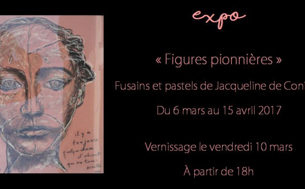 Expo "Figures Pionnières" la Médiathèque de Saint Jean du Gard