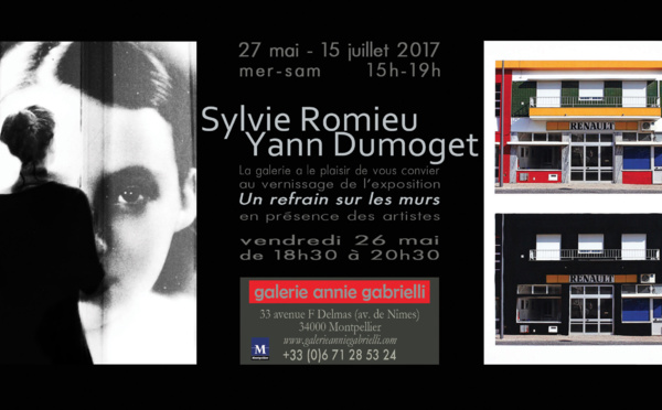 Yann DUMOGET- Sylvie ROMIEU à la Galerie Annie Gabrielli - Montpellier