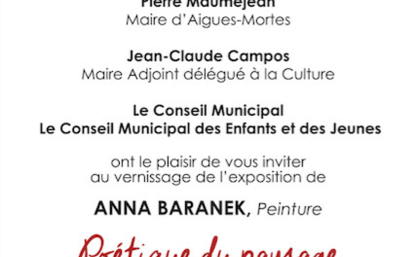 Anna Baranek  aux Tours et Remparts  d'AIGUES MORTES