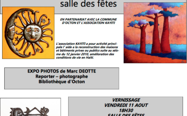 EXPOSITION  " ART et ÎLES " . KAYITI - Octon