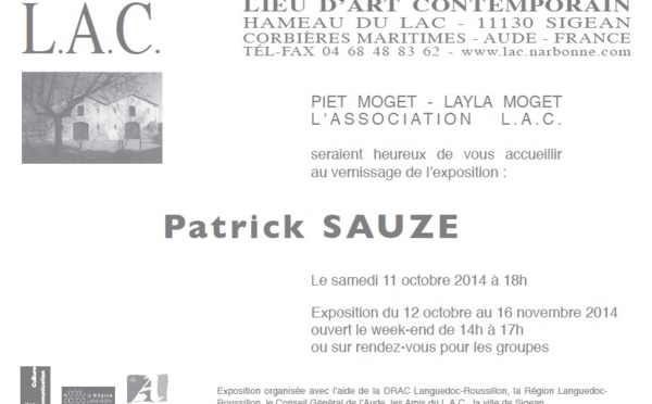 Patrick Sauze expose au L.A.C. à Sigean