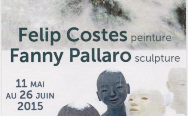 Felip Costes &amp; Fanny Pallaro exposent à Montagnac