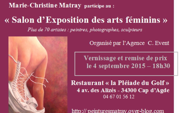 Les Arts féminins au Cap d'Agde - Marie-Christine Matray