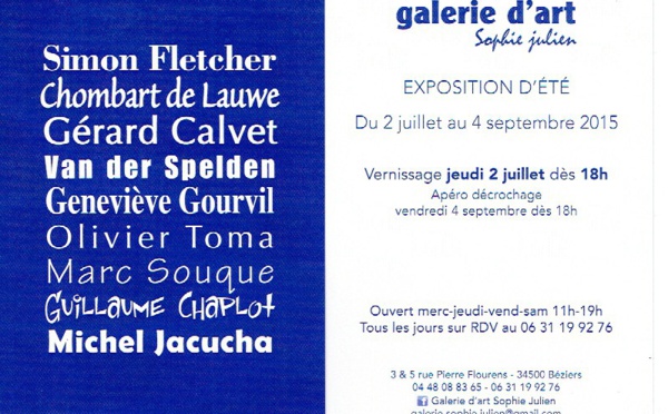 Galerie d'Art Sophie Julien à Béziers