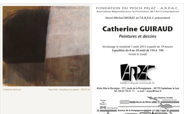 Catherine Guiraud expose à Castelnau-le-Lez