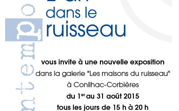 Galeries du ruisseau exposent