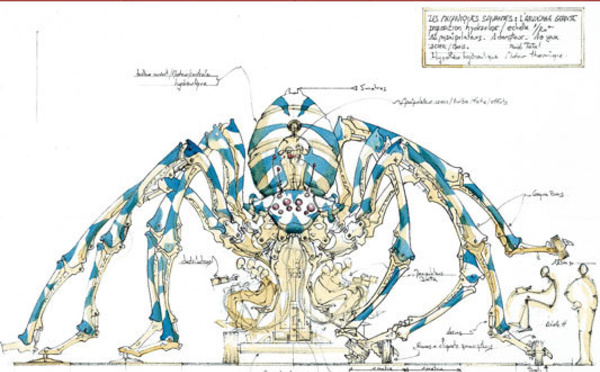 Du dessin au Mouvement de François Delaroziere à Vauvert