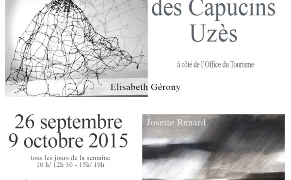 Elisabeth Gérony expose à Uzès