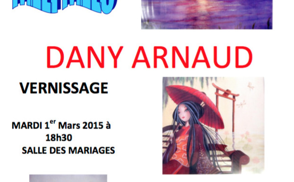 Dany ARNAUD expose au village d'Armissan