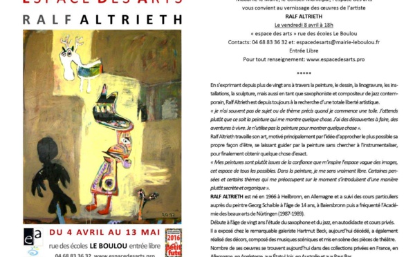 Ralf Altrieth expose - Le Boulou