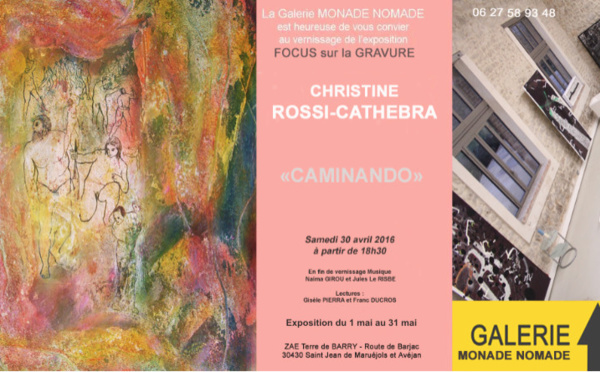 Christine Rossi-Cathébra expose à Saint-Jean-de-Vedas