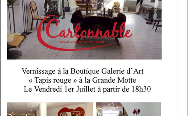 Boutique - Galerie d'Art "Tapis Rouge" - La Grande Motte