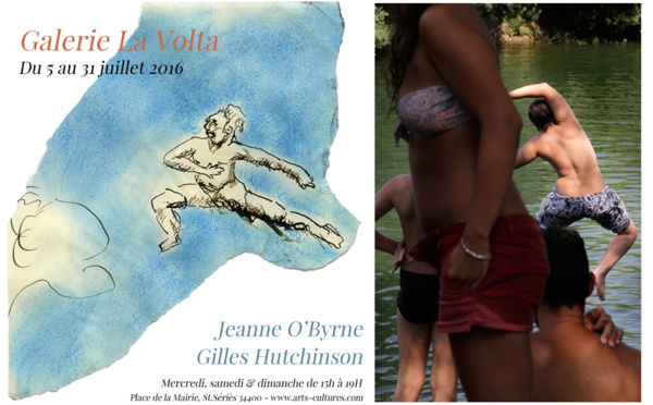 Exposition dessins &amp; photographies Jeanne O'Byrne et Gilles Hutchinson