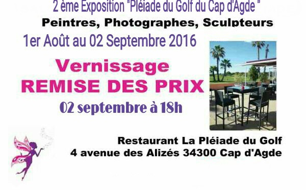 2ème exposition "Pléiade du golf du Cap-d'Agde"